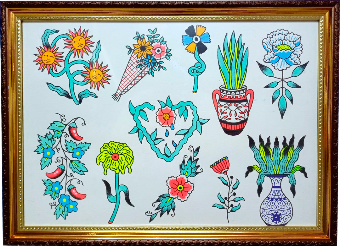 Flasheet original or print: Floral & Botanical Flash