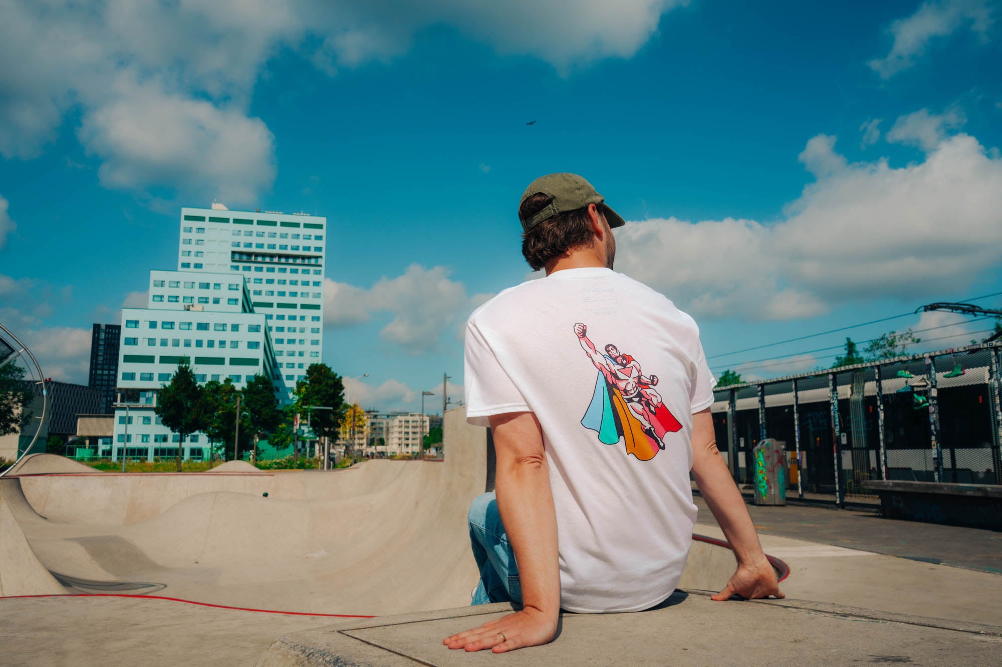 Embroidered + Printed T-shirt