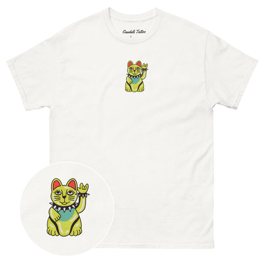 Rock and roll Lucky cat T-shirt