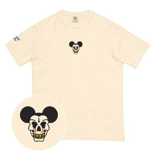 Creepy Micky Mouse heavyweight t-shirt